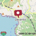 Map Levanto A 50 Metri dal Mare