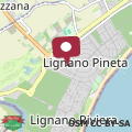 Mappa Relax in Pineta 5 posti con parcheggio gratuito