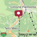 Map Appartamento Limone Piemonte