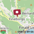 Map Appartamento Luigia Finalborgo bike room tour ebike trekking