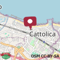 Map Appartamento LUMINOSO a CATTOLICA CENTRO