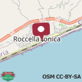 Mappa Appartamento Luna, Roccella Ionica sea view