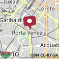 Mapa Appartamento Magnifico - Porta Venezia - WiFi