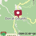 Map Appartamento mansardato Gosaldo