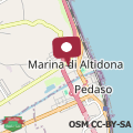 Mapa Appartamento mare casa vacanze Dany's