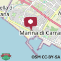 Map Appartamento Mare Marina di Carrara