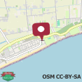 Mapa APPARTAMENTO ROSSO - OVER THE RAINBOW APARTMENTS - LIDO di JESOLO -4 POSTI LETTO