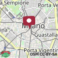 Mapa Appartamento Milano Duomo 4 persone Via Torino