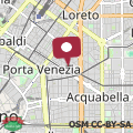 Map Appartamento Milano Porta Venezia