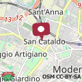 Mappa Appartamento Modena Park