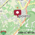 Map Appartamento Moderno al Centro di Spoleto