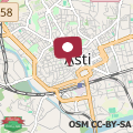 Map Appartamento Movie nel centro storico di Asti