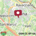 Map Appartamento nel Cuore del Centro Storico di Siena