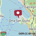 Mappa Appartamento Orta centro