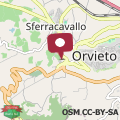 Map Appartamento Orvieto A casa di Giulio