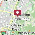 Mapa Appartamento Ospedale Civile 3 - F&L Apartment