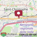 Map Appartamento Ottoz Aosta