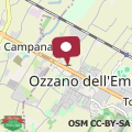 Mappa Appartamento-Ozzano E.-OZZ ANGEL