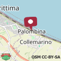 Mappa appartamento palombina vista mare