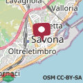 Mapa Appartamento per il Centro Savona ed il Mare