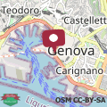 Map Appartamento porto antico centro Genova