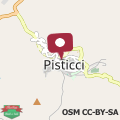 Mapa Appartamento Pisticci