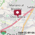 Mapa APPARTAMENTO PORTA VERDE osio sopra