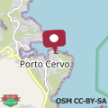 Map Appartamento Porto Cervo Marina View