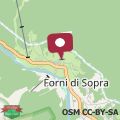 Map Appartamento RELAX a Forni di Sopra