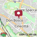 Mapa Appartamento Roma Metro A