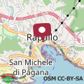 Map Appartamento romantico centro Rapallo by PortofinoVacanze