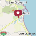 Map Appartamento Salvatore Caletta beach
