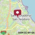 Mapa Appartamento San Teodoro IV