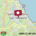 Mapa Appartamento San Teodoro VI