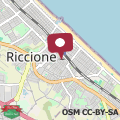 Map Appartamento Santarosa Riccione