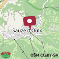 Mapa Appartamento Sauze d'Oulx