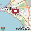 Mapa Appartamento Savonarola Gallipoli