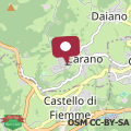 Mappa Appartamento "Sergio" presso Residence Veronza 7 posti letto