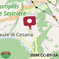 Map Appartamento Sestriere