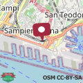 Mapa Appartamento Sofia a Genova