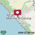 Map Appartamenti Sofia a Marina di Cecina 100m dal mare