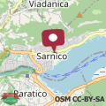 Map Appartamento SOLE&LAGO sul lago d'Iseo a Sarnico