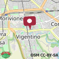 Mapa Appartamento su due piani con Aria Condizionata a pochi passi da Fondazione Prada e Duomo