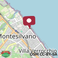 Mapa Appartamento sul mare con vista montagna