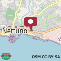 Mapa Appartamento sul mare Nettuno