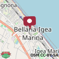 Map Appartamento sul Porto di Bellaria Igea Marina