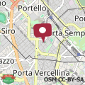 Mapa APPARTAMENTO Superstudio 2 bedrooms HEART OF MILAN