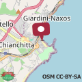 Map Appartamento Taormina Giardini-Naxos