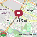 Mapa Appartamento Torino Mirafiori