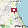 Map Appartamento trilocale cod 200 a 300 m dal mare